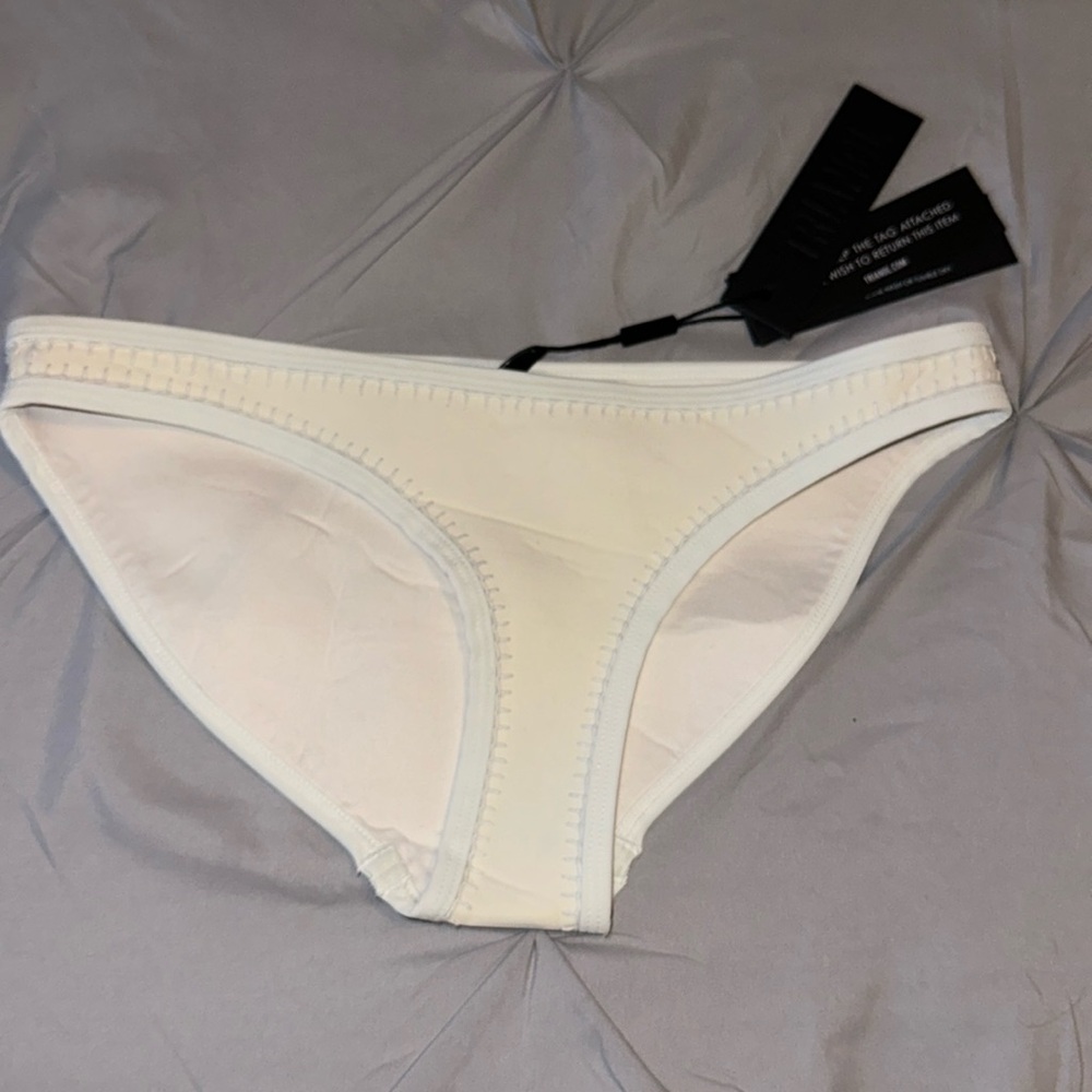 NWT Triangl White Bikini Bottom